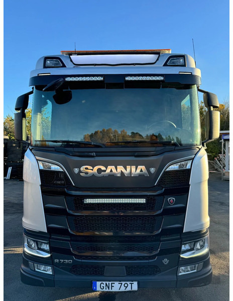 Scania R730 V8 6X4, Retarder, Timber-truck + Kran, 2020 - شاحنة قطع الأشجار, شاحنة كرين: صورة 3 Scania R730 V8 6X4, Retarder, Timber-truck + Kran, 2020 - شاحنة قطع الأشجار, شاحنة كرين: صورة 3