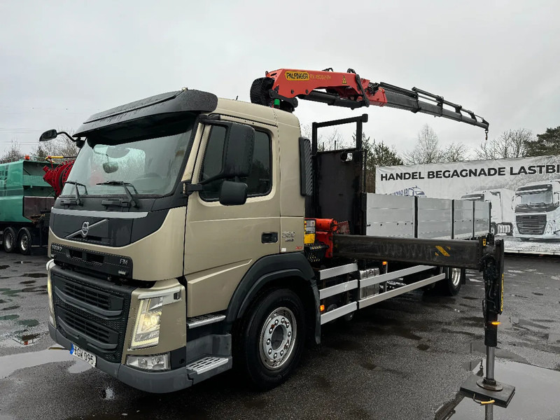 Volvo FM 11.330 4x2, Flatbed-truck with 18t/m Crane, 2014 - شاحنات مسطحة, شاحنة كرين: صورة 3 Volvo FM 11.330 4x2, Flatbed-truck with 18t/m Crane, 2014 - شاحنات مسطحة, شاحنة كرين: صورة 3