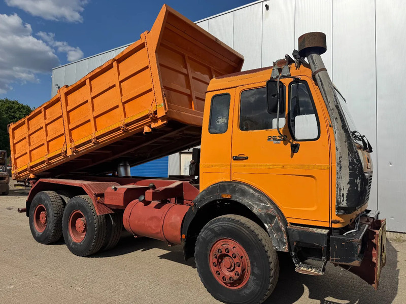 Mercedes-Benz NG 2632 V10 **TIPPER-BENNE-KIPPER-TOPSHAPE** - شاحنة قلاب: صورة 1 Mercedes-Benz NG 2632 V10 **TIPPER-BENNE-KIPPER-TOPSHAPE** - شاحنة قلاب: صورة 1