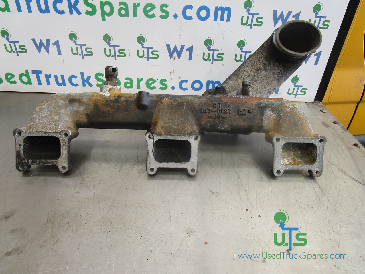 CAT C10 / C12 INLET MANIFOLD P/NO 157-0097 - المحرك و قطع الغيار - شاحنة: صورة 1 CAT C10 / C12 INLET MANIFOLD P/NO 157-0097 - المحرك و قطع الغيار - شاحنة: صورة 1