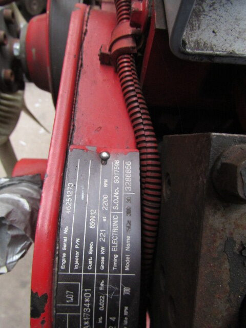 CUMMINS ISC 300 8.2 ENGINE ONLY 20,000KM (EX FIRE SERVICE) - محرك - شاحنة: صورة 2 CUMMINS ISC 300 8.2 ENGINE ONLY 20,000KM (EX FIRE SERVICE) - محرك - شاحنة: صورة 2