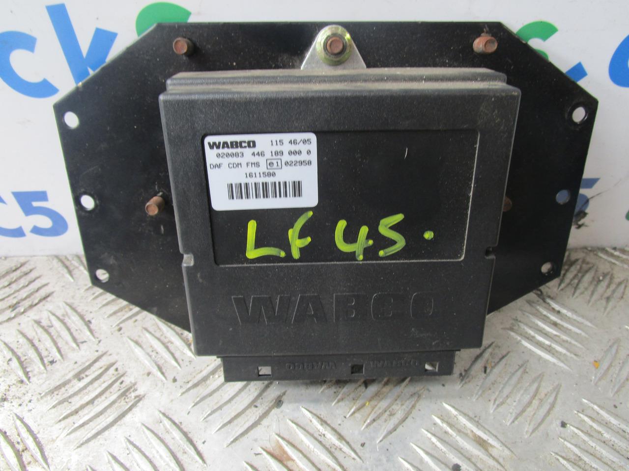 DAF LF 45 WABCO ABS ECU P/NO 11546/05 - أجزاء الفرامل - شاحنة: صورة 1 DAF LF 45 WABCO ABS ECU P/NO 11546/05 - أجزاء الفرامل - شاحنة: صورة 1