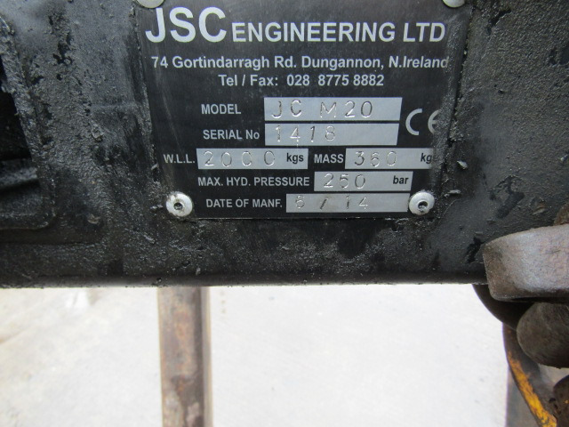 JSC BRICK / BLOCK GRAB 2 TON VERY CLEAN - مشبك - شاحنة: صورة 4 JSC BRICK / BLOCK GRAB 2 TON VERY CLEAN - مشبك - شاحنة: صورة 4