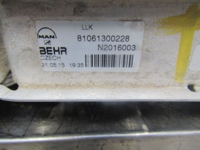 MAN TGL DO834 INTERCOOLER P/NO 81.06130.0228 - المحرك و قطع الغيار - شاحنة: صورة 2 MAN TGL DO834 INTERCOOLER P/NO 81.06130.0228 - المحرك و قطع الغيار - شاحنة: صورة 2