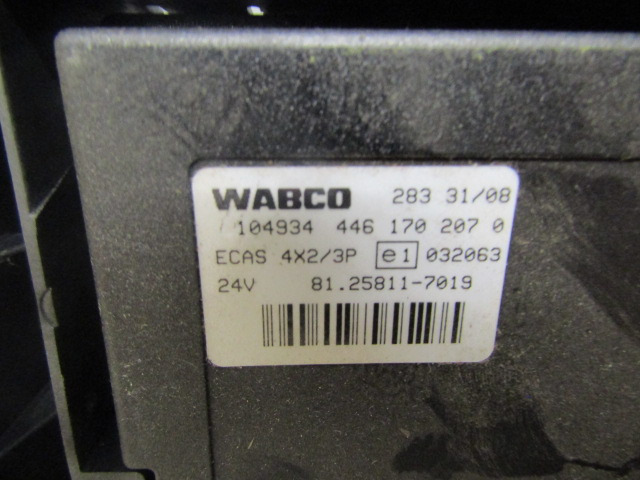 MAN TGM ECAS ECU 81.25811.7019 - وحدة إي سي يو - شاحنة: صورة 2 MAN TGM ECAS ECU 81.25811.7019 - وحدة إي سي يو - شاحنة: صورة 2