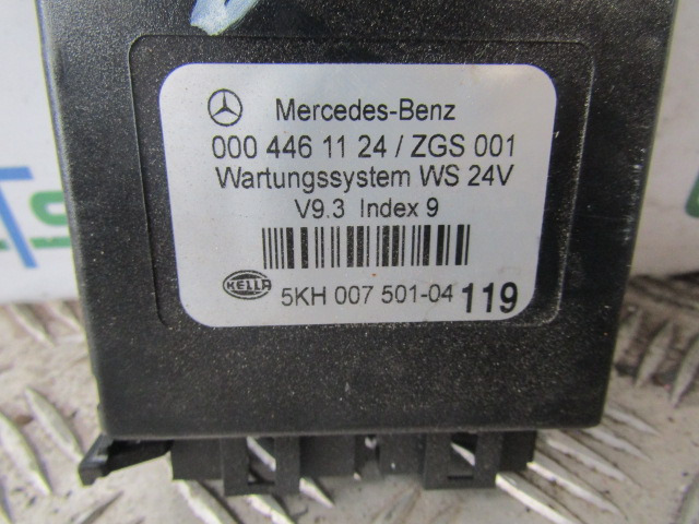 MERCEDES AXOR CONTROL UNIT P/NO 0004461124/ZGS 001 - وحدة إي سي يو - شاحنة: صورة 2 MERCEDES AXOR CONTROL UNIT P/NO 0004461124/ZGS 001 - وحدة إي سي يو - شاحنة: صورة 2