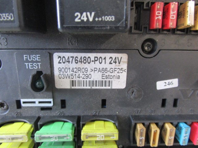 VOLVO FM12/FM9 INTERFACE CONTROL UNIT BBM ECU 20538397-01 - وحدة إي سي يو - شاحنة: صورة 2 VOLVO FM12/FM9 INTERFACE CONTROL UNIT BBM ECU 20538397-01 - وحدة إي سي يو - شاحنة: صورة 2