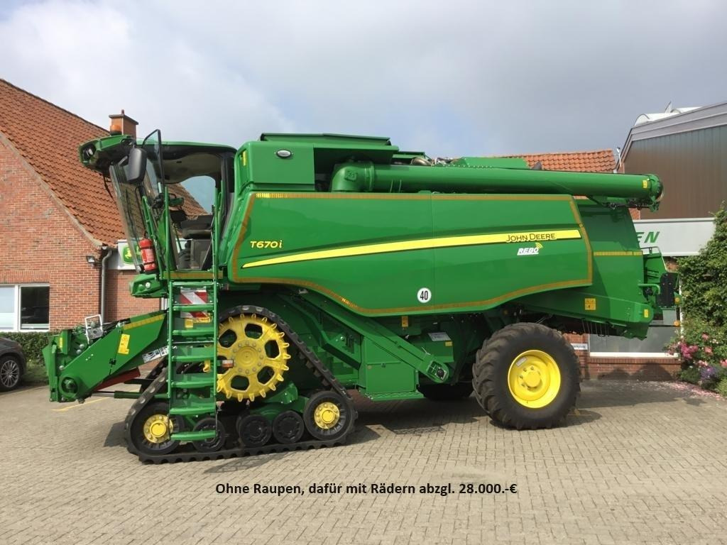 John Deere MÄHDRESCHER T670 LL - حصادة: صورة 1 John Deere MÄHDRESCHER T670 LL - حصادة: صورة 1