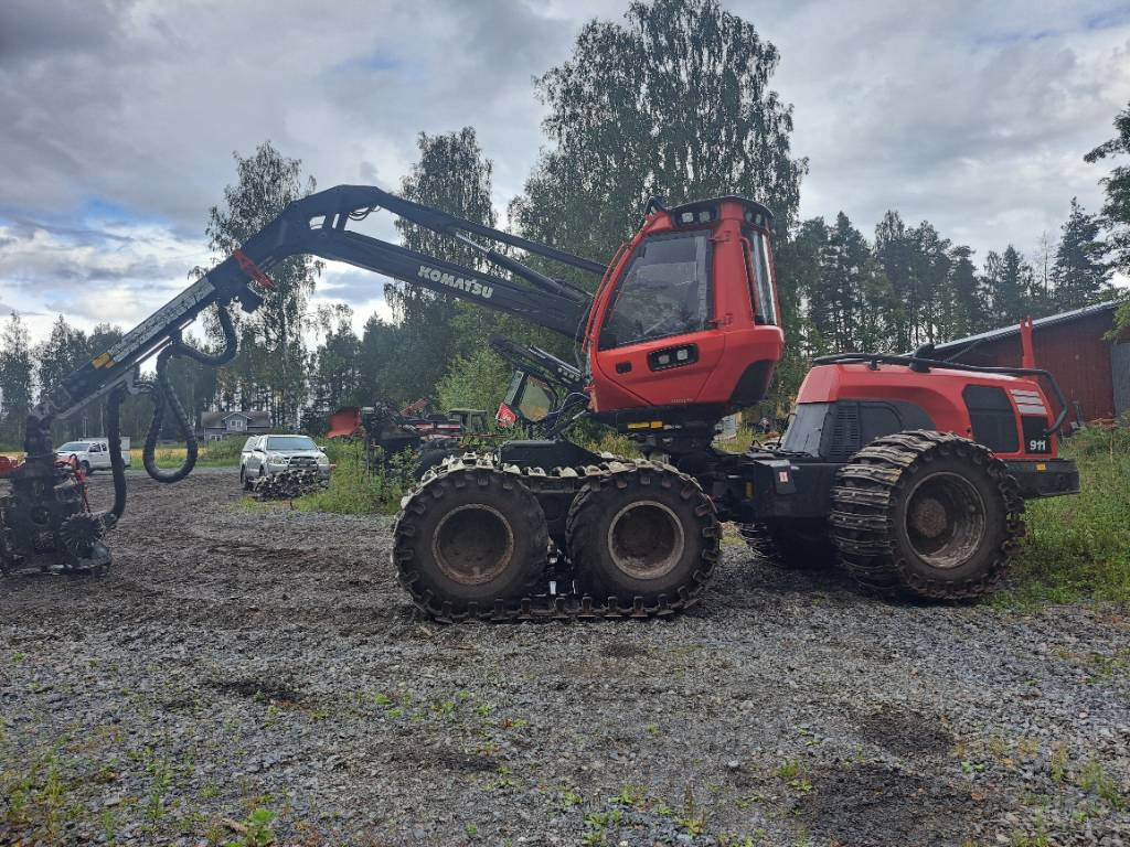 Komatsu 911 - آلة حصاد الأشجار: صورة 4 Komatsu 911 - آلة حصاد الأشجار: صورة 4