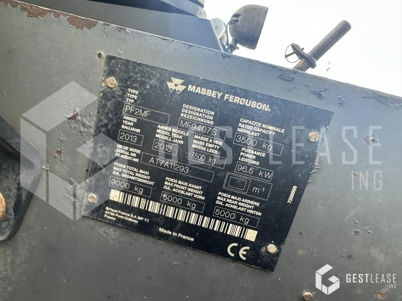 Massey Ferguson 9407 S - آلة رفع ونقل تلسكوبية: صورة 2 Massey Ferguson 9407 S - آلة رفع ونقل تلسكوبية: صورة 2