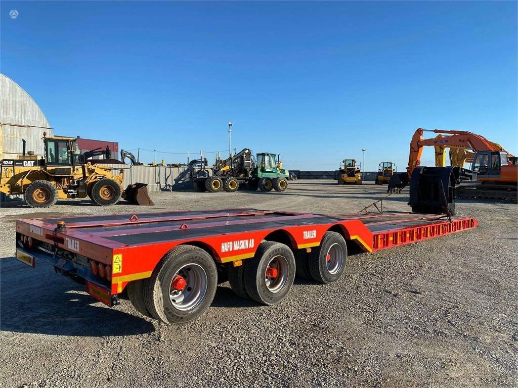 Hako Gooseneck lowbed , axle lift - نصف مقطورة بلودر منخفض: صورة 3 Hako Gooseneck lowbed , axle lift - نصف مقطورة بلودر منخفض: صورة 3