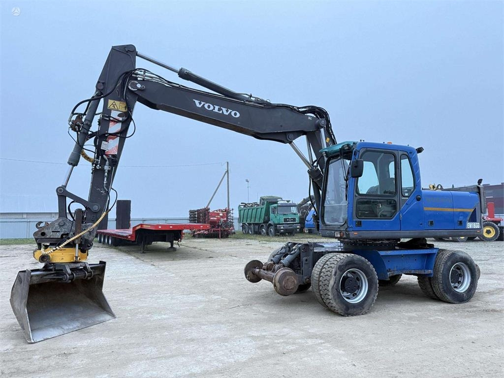 Volvo EW 180 BV ENGCON + RAILWAY - حفار ذو عجلات: صورة 2 Volvo EW 180 BV ENGCON + RAILWAY - حفار ذو عجلات: صورة 2