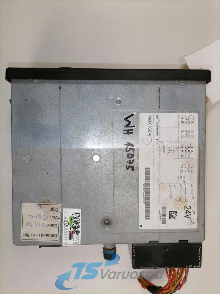 Volvo tachograph 7420878254 - جهاز تسجيل السرعة - شاحنة: صورة 4 Volvo tachograph 7420878254 - جهاز تسجيل السرعة - شاحنة: صورة 4