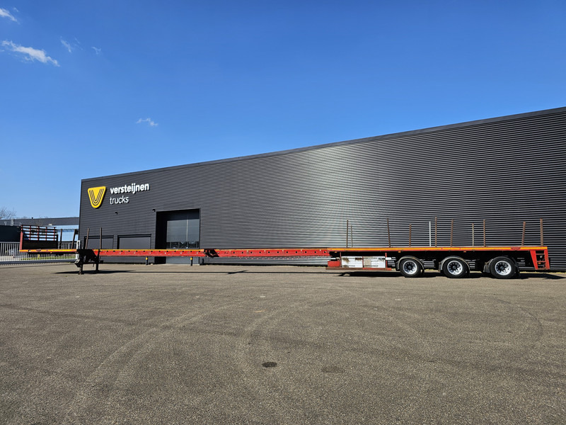 Broshuis 3AOU 48 / 2 x EXTENDABLE / 28.8 mtr / 3 X STEERING AXLE - نصف مقطورة مسطحة: صورة 4 Broshuis 3AOU 48 / 2 x EXTENDABLE / 28.8 mtr / 3 X STEERING AXLE - نصف مقطورة مسطحة: صورة 4