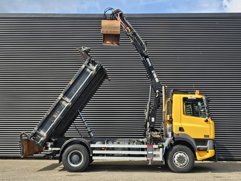 DAF CF 75.250 4X4 / HIAB CRANE + TIPPER / MANUAL / SPRING - شاحنة قلاب, شاحنة كرين: صورة 5 DAF CF 75.250 4X4 / HIAB CRANE + TIPPER / MANUAL / SPRING - شاحنة قلاب, شاحنة كرين: صورة 5