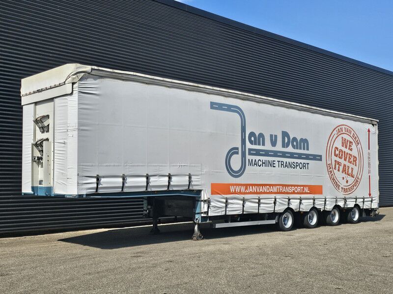 ES-GE 4STL48 / 4 AXLE / SLIDING ROOF / EXPANDABLE / LIFT ROOF - نصف مقطورة بلودر منخفض: صورة 1 ES-GE 4STL48 / 4 AXLE / SLIDING ROOF / EXPANDABLE / LIFT ROOF - نصف مقطورة بلودر منخفض: صورة 1