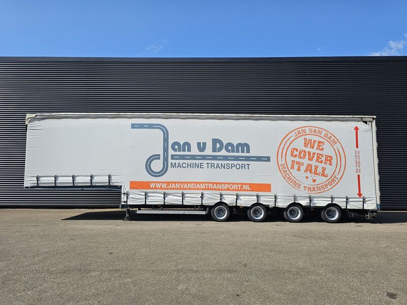 ES-GE 4STL48 / 4 AXLE / SLIDING ROOF / EXPANDABLE / LIFT ROOF - نصف مقطورة بلودر منخفض: صورة 2 ES-GE 4STL48 / 4 AXLE / SLIDING ROOF / EXPANDABLE / LIFT ROOF - نصف مقطورة بلودر منخفض: صورة 2