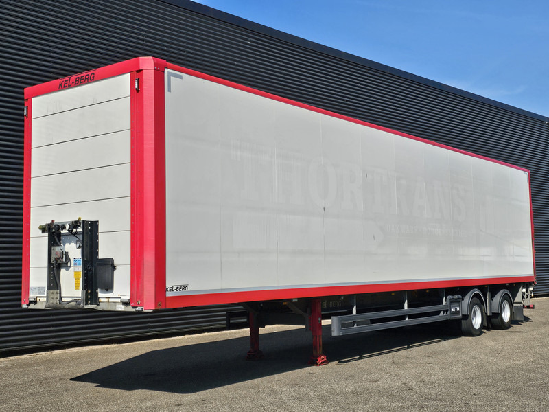 KEL-BERG LAADKLEP / STUUR AS / LIFT AS / KOFFER - نصف مقطورة بصندوق مغلق: صورة 1 KEL-BERG LAADKLEP / STUUR AS / LIFT AS / KOFFER - نصف مقطورة بصندوق مغلق: صورة 1