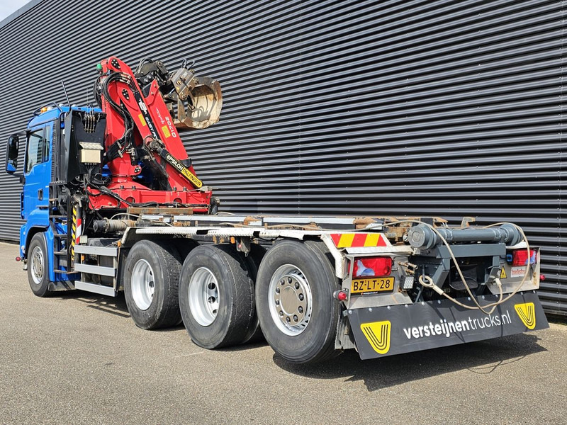 MAN TGS 35.400 / 8x4-4 / CONTAINER SYSTEM / PALFINGER Z CRANE - شاحنة - نظام الكابلات, شاحنة كرين: صورة 4 MAN TGS 35.400 / 8x4-4 / CONTAINER SYSTEM / PALFINGER Z CRANE - شاحنة - نظام الكابلات, شاحنة كرين: صورة 4