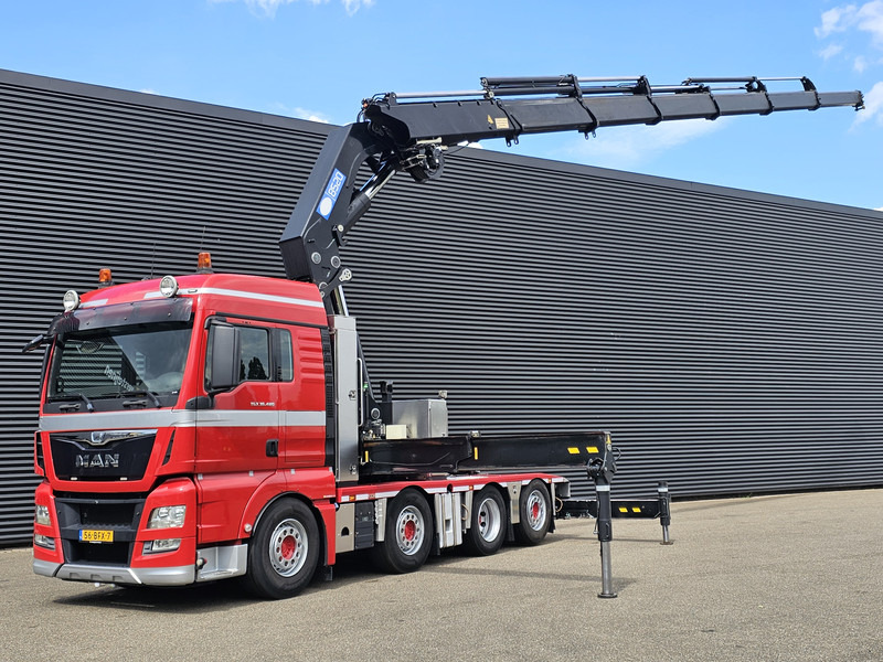 MAN TGX 37.480 8x2-6 / HMF 85 t/m CRANE / KRAN - شاحنة كرين: صورة 1 MAN TGX 37.480 8x2-6 / HMF 85 t/m CRANE / KRAN - شاحنة كرين: صورة 1