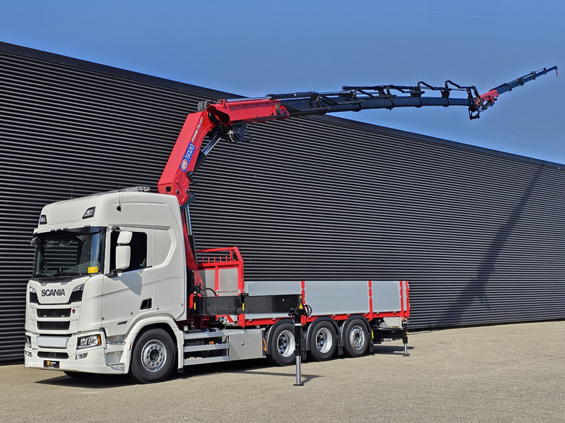 Scania 560R / HMF 50 t/m - JIB / LIER - شاحنة كرين: صورة 1 Scania 560R / HMF 50 t/m - JIB / LIER - شاحنة كرين: صورة 1