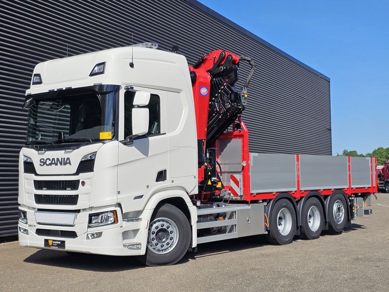 Scania 560R / HMF 50 t/m - JIB / LIER - شاحنة كرين: صورة 5 Scania 560R / HMF 50 t/m - JIB / LIER - شاحنة كرين: صورة 5