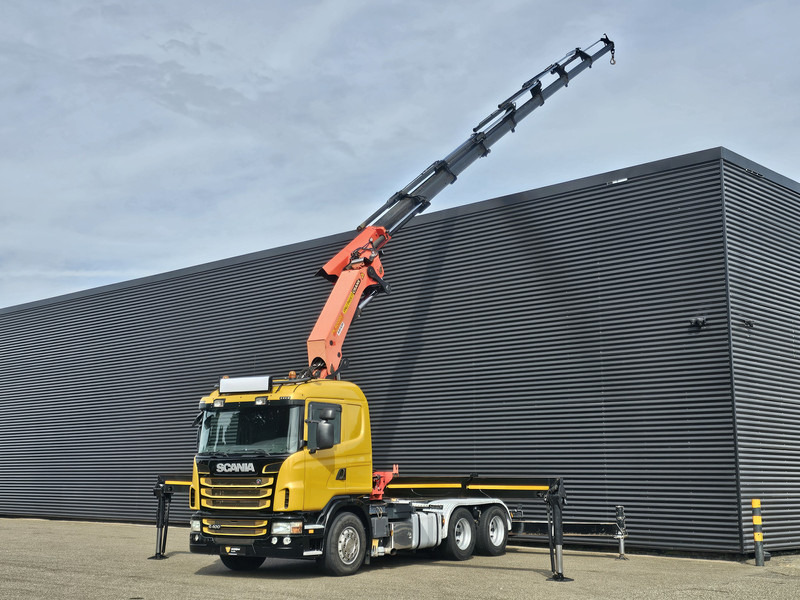 Scania G400 6x2 / PALFINGER PK 60002 / WINCH / BALLAST - شاحنة كرين: صورة 1 Scania G400 6x2 / PALFINGER PK 60002 / WINCH / BALLAST - شاحنة كرين: صورة 1