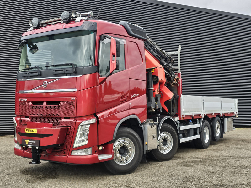 شاحنات مسطحة, شاحنة كرين Volvo FH 540 8x2/6 / PALFINGER 65 t/m CRANE + JIB: صورة 15 شاحنات مسطحة, شاحنة كرين Volvo FH 540 8x2/6 / PALFINGER 65 t/m CRANE + JIB: صورة 15