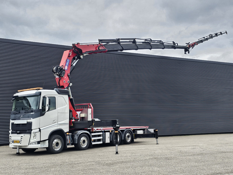 Volvo FH 540 8x2 / 85 t/m CRANE / JIB / WINCH / KRAN - شاحنات مسطحة, شاحنة كرين: صورة 1 Volvo FH 540 8x2 / 85 t/m CRANE / JIB / WINCH / KRAN - شاحنات مسطحة, شاحنة كرين: صورة 1