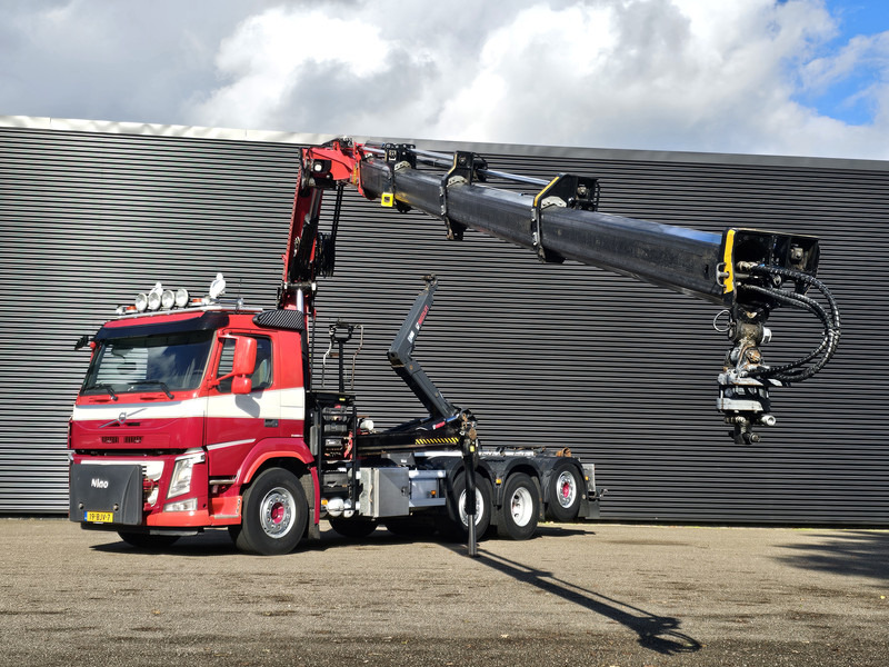 Volvo FM 420 8x2 / HIAB HOOKLIFT + 30 t/m CRANE - KRAN - شاحنة كرين: صورة 3 Volvo FM 420 8x2 / HIAB HOOKLIFT + 30 t/m CRANE - KRAN - شاحنة كرين: صورة 3