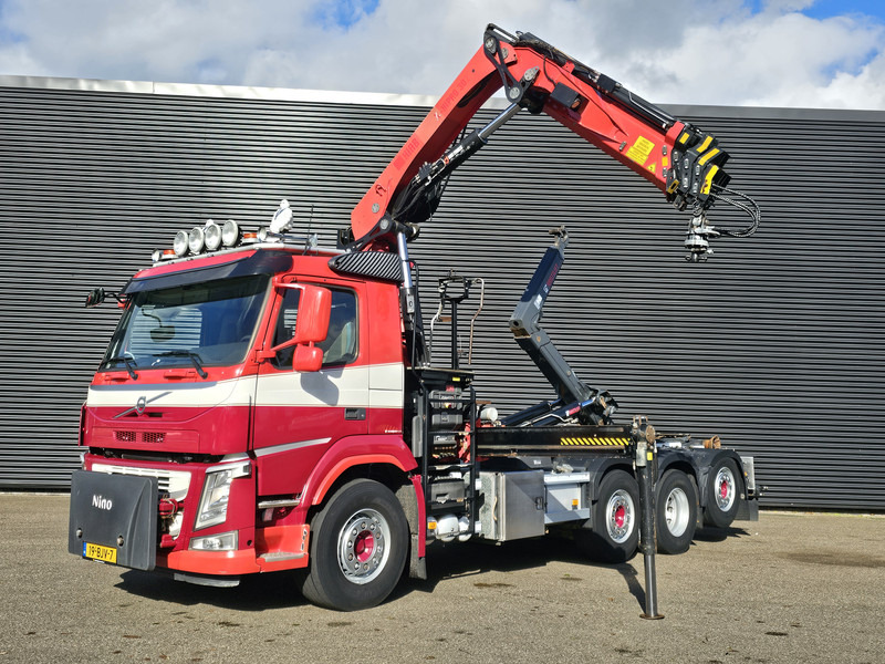 Volvo FM 420 8x2 / HIAB HOOKLIFT + 30 t/m CRANE - KRAN - شاحنة كرين: صورة 4 Volvo FM 420 8x2 / HIAB HOOKLIFT + 30 t/m CRANE - KRAN - شاحنة كرين: صورة 4