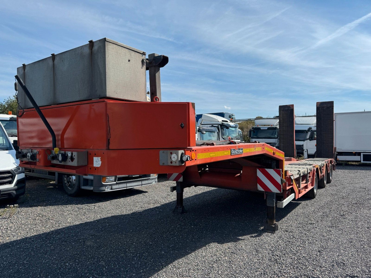 Goldhofer STN-L 3 (245) RM Lift- & Lenkache | hydr. Rampen - نصف مقطورة بلودر منخفض: صورة 3 Goldhofer STN-L 3 (245) RM Lift- & Lenkache | hydr. Rampen - نصف مقطورة بلودر منخفض: صورة 3