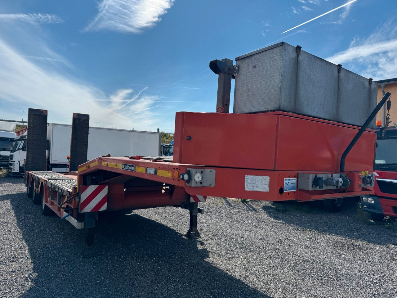 Goldhofer STN-L 3 (245) RM Lift- & Lenkache | hydr. Rampen - نصف مقطورة بلودر منخفض: صورة 5 Goldhofer STN-L 3 (245) RM Lift- & Lenkache | hydr. Rampen - نصف مقطورة بلودر منخفض: صورة 5