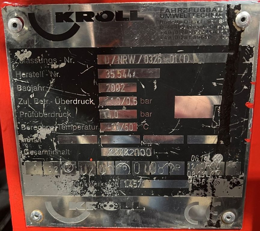 MAN 10.180 Saug & Druck & Spülwagen & Funk Euro 6 MAN 10.180 Saug & Druck & Spülwagen - فراغ شاحنة: صورة 5 MAN 10.180 Saug & Druck & Spülwagen & Funk Euro 6 MAN 10.180 Saug & Druck & Spülwagen - فراغ شاحنة: صورة 5