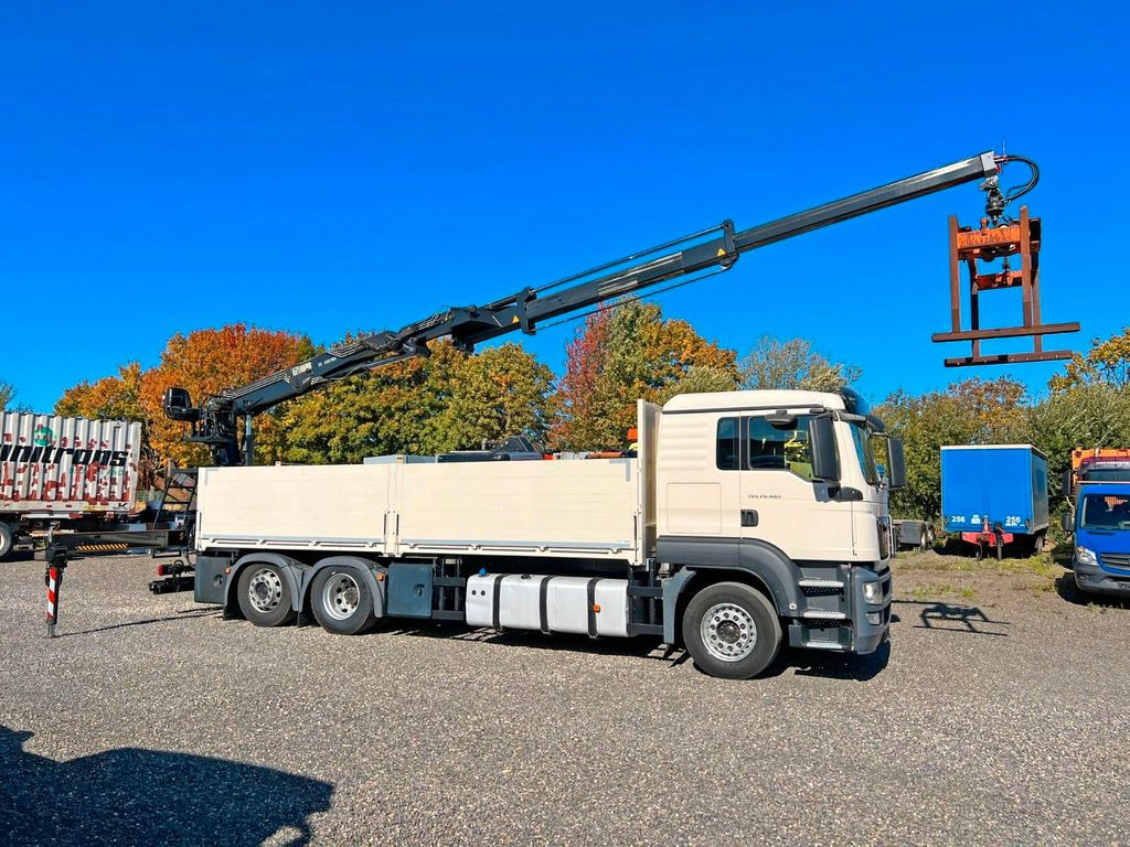 MAN 26.480 6X2 Baustoff mit Kran HIAB Top Zustand MAN 26.480 6X2 Baustoff mit Kran HIAB Top Zustand - شاحنة كرين, شاحنات مسطحة: صورة 2 MAN 26.480 6X2 Baustoff mit Kran HIAB Top Zustand MAN 26.480 6X2 Baustoff mit Kran HIAB Top Zustand - شاحنة كرين, شاحنات مسطحة: صورة 2