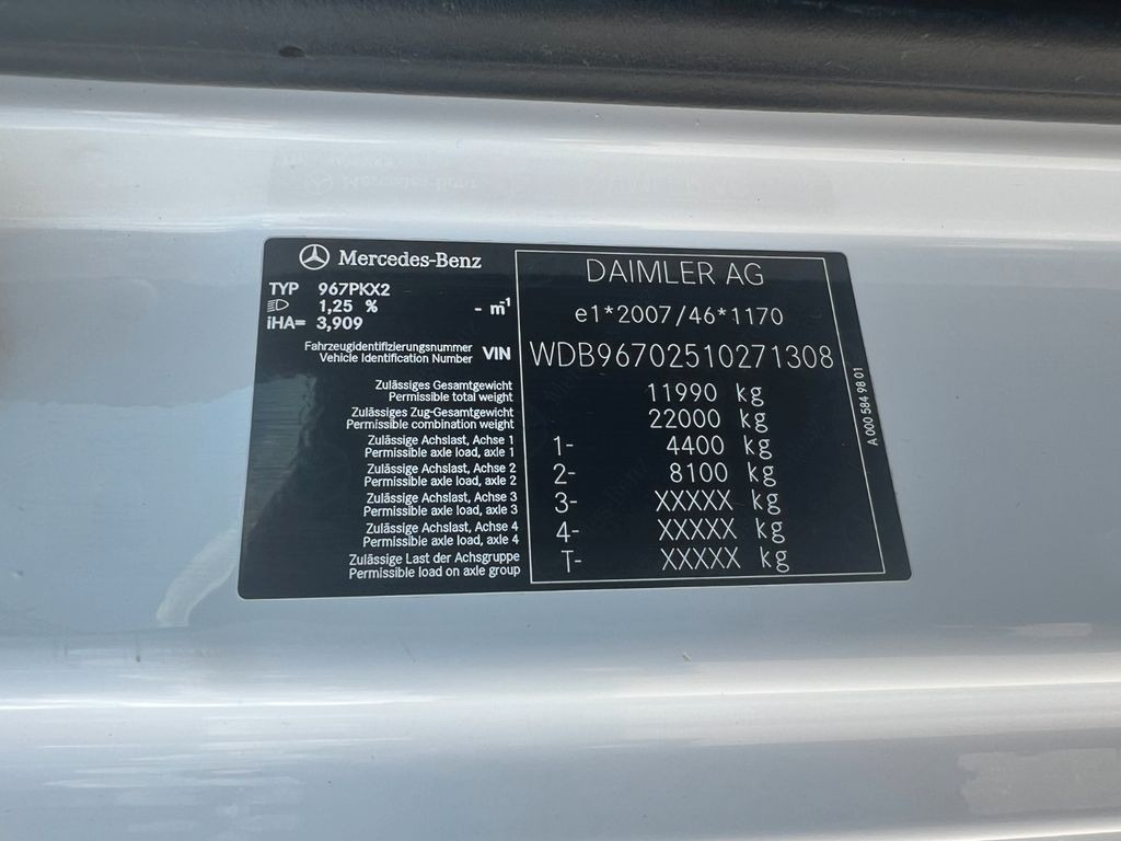 Mercedes-Benz 1221 4X2 offene Pritsche - شاحنات مسطحة: صورة 3 Mercedes-Benz 1221 4X2 offene Pritsche - شاحنات مسطحة: صورة 3
