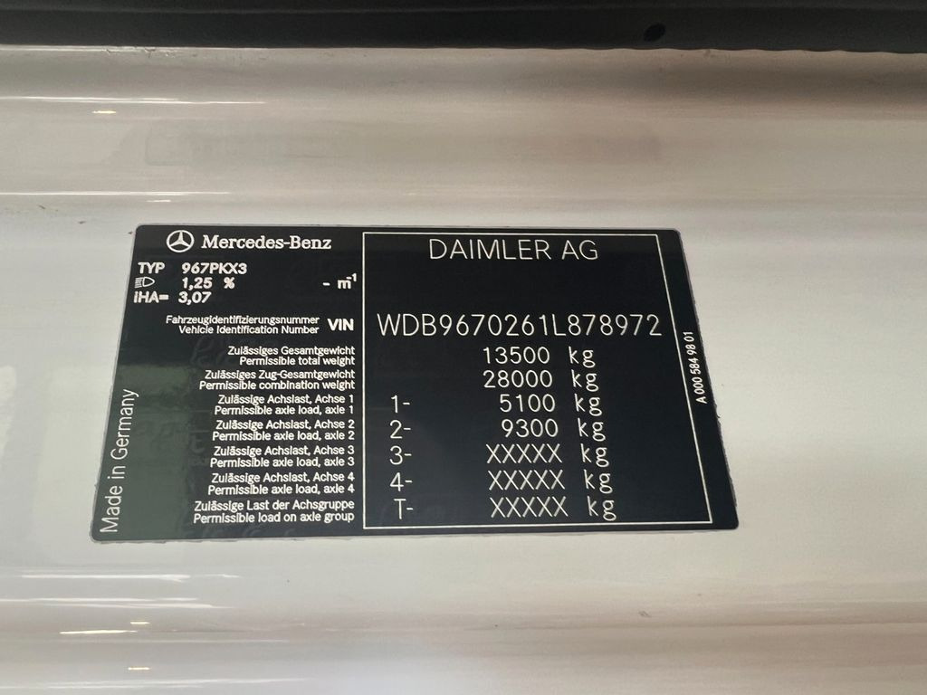 Mercedes-Benz 1327 4X2 Glastransporter mit Kran Funkbedienung - شاحنة كرين, شاحنة كرين: صورة 3 Mercedes-Benz 1327 4X2 Glastransporter mit Kran Funkbedienung - شاحنة كرين, شاحنة كرين: صورة 3