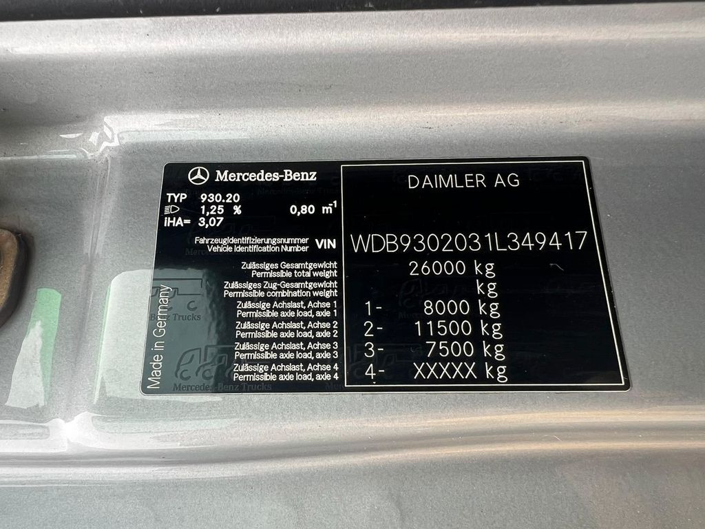 Mercedes-Benz 2541 6X2 Marrel Abroller Hydr. Verriegelung - شاحنة برافعة خطافية: صورة 4 Mercedes-Benz 2541 6X2 Marrel Abroller Hydr. Verriegelung - شاحنة برافعة خطافية: صورة 4
