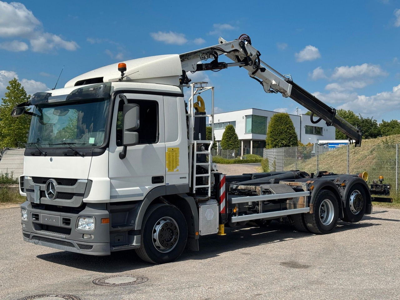Mercedes-Benz 2541 6x2 ARK Meiller 20.65 | ATLA 120.2E mit 5&6 - شاحنة برافعة خطافية, شاحنة كرين: صورة 1 Mercedes-Benz 2541 6x2 ARK Meiller 20.65 | ATLA 120.2E mit 5&6 - شاحنة برافعة خطافية, شاحنة كرين: صورة 1