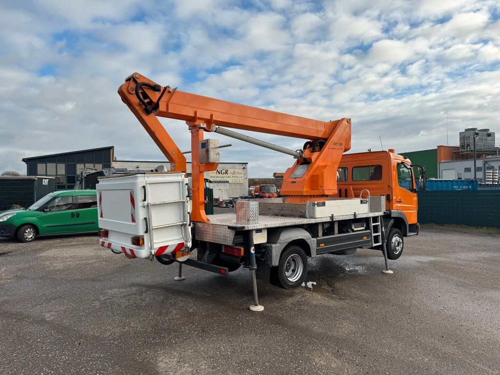 Mercedes-Benz 815 4x2 Hubarbeitsbühne Wumag 170 high 17 m Mercedes-Benz 815 4x2 Hubarbeitsbühne Wumag 170 high 17 m - منصة محمولة مثبتة على الشاحنة, شاحنة توصيل مغلقة: صورة 3 Mercedes-Benz 815 4x2 Hubarbeitsbühne Wumag 170 high 17 m Mercedes-Benz 815 4x2 Hubarbeitsbühne Wumag 170 high 17 m - منصة محمولة مثبتة على الشاحنة, شاحنة توصيل مغلقة: صورة 3