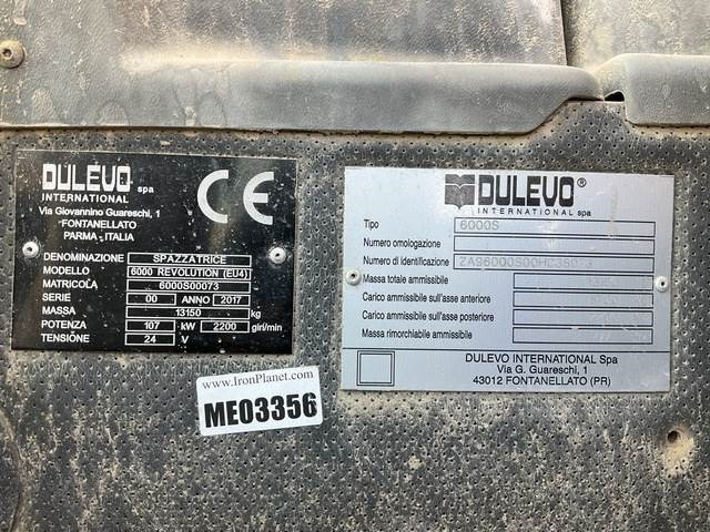 Dulevo 6000 - سياره كنس شوارع: صورة 5 Dulevo 6000 - سياره كنس شوارع: صورة 5