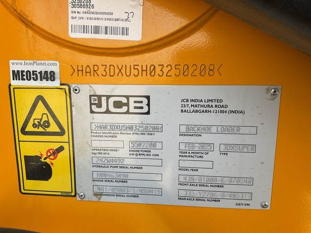 JCB 3DX - لودر ذو محراث خلفي/ باكهو: صورة 5 JCB 3DX - لودر ذو محراث خلفي/ باكهو: صورة 5