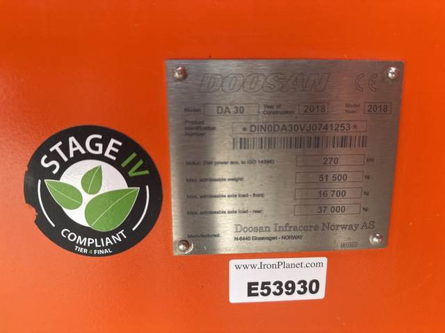 Doosan DA30 - شاحنة مفصلية: صورة 5 Doosan DA30 - شاحنة مفصلية: صورة 5