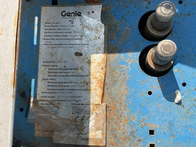 Genie GS2632 - مرفاع مقصي: صورة 5 Genie GS2632 - مرفاع مقصي: صورة 5
