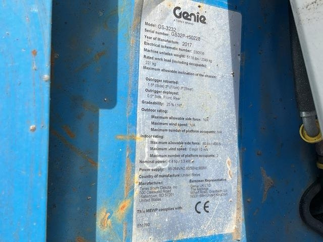 Genie GS3232 - مرفاع مقصي: صورة 5 Genie GS3232 - مرفاع مقصي: صورة 5