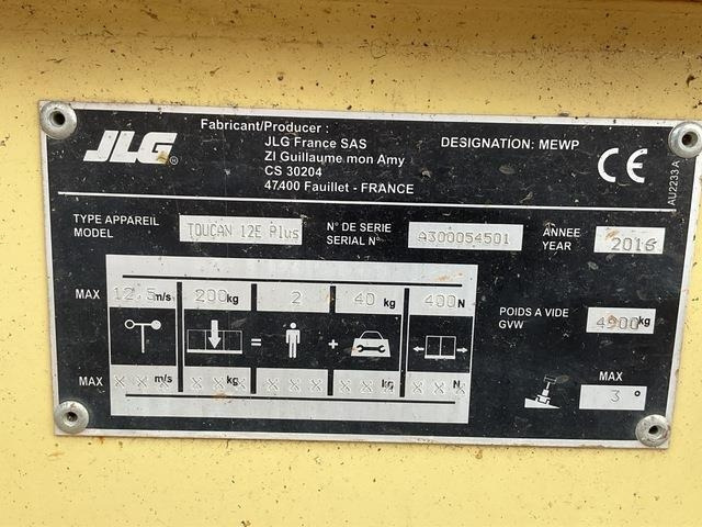 JLG Toucan 12E Plus - مرفاع بصاري عمودي: صورة 5 JLG Toucan 12E Plus - مرفاع بصاري عمودي: صورة 5