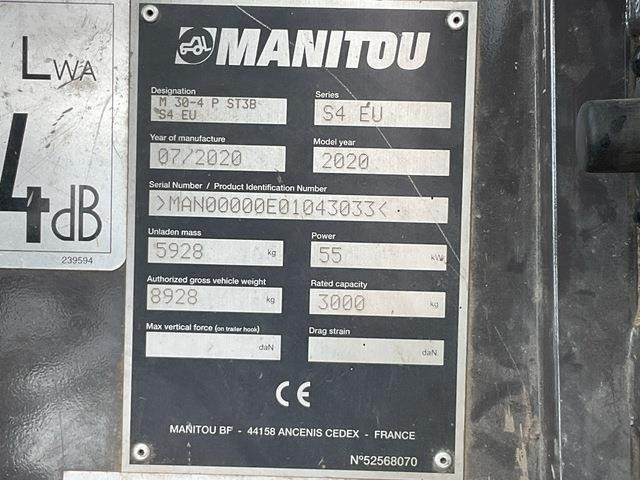 Manitou M30-4 - رافعة شوكية للأراضي الوعرة: صورة 5 Manitou M30-4 - رافعة شوكية للأراضي الوعرة: صورة 5