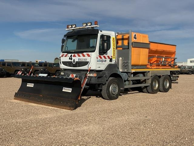 Renault Kerax 430DXI - جرافة ثلج: صورة 1 Renault Kerax 430DXI - جرافة ثلج: صورة 1