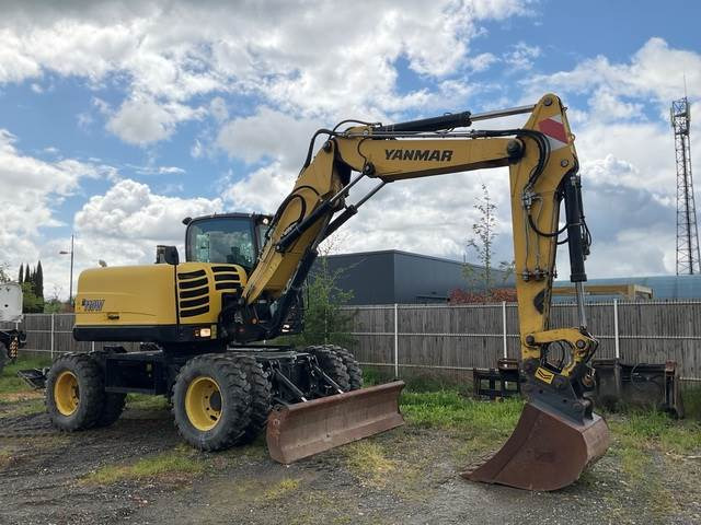 Yanmar B110W - حفار ذو عجلات: صورة 4 Yanmar B110W - حفار ذو عجلات: صورة 4