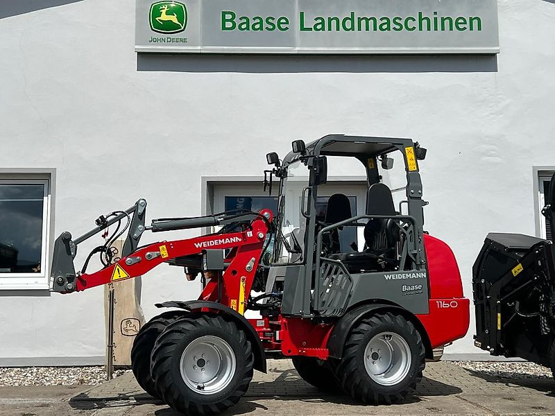 Weidemann 1160 StVZO + Front- u. Heckscheibe - اللودر بعجل: صورة 1 Weidemann 1160 StVZO + Front- u. Heckscheibe - اللودر بعجل: صورة 1